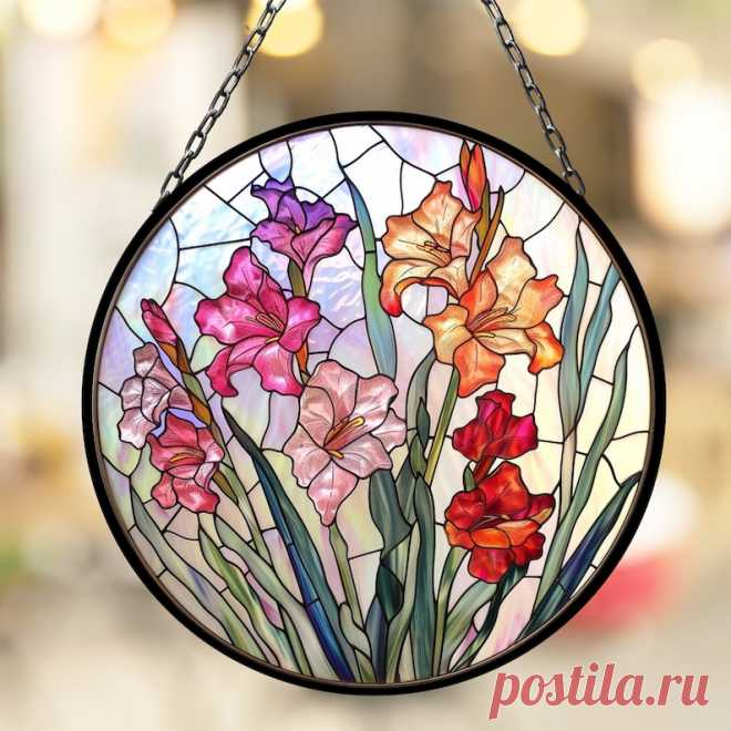 Gladiolus Agosto Vibrante Mes del Nacimiento Atrapasueños para el Día de la Madre Regalo de cumpleaños para su mamá, esposa, madre, abuela - Etsy Chile