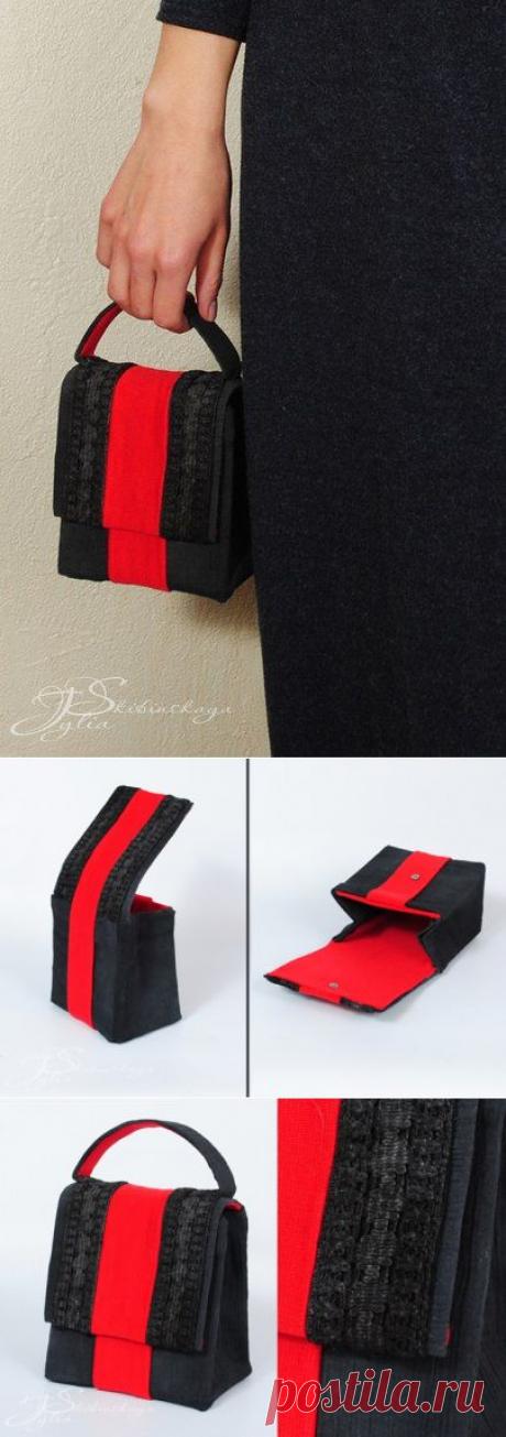 Сумочка из пакета от сока | Умелые ручки