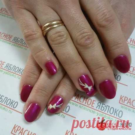 Бантики🎀 на ногтях💅 далеко не всегда😍 являются атрибутом🌟 подростков👩 и школьниц. Маникюр с милыми❤ бантиками подойдет🎉 и для взрослых👸 барышень. Татьяна🍎 м.Пролетарская добавит немного озорства🏄 в ваш образ.