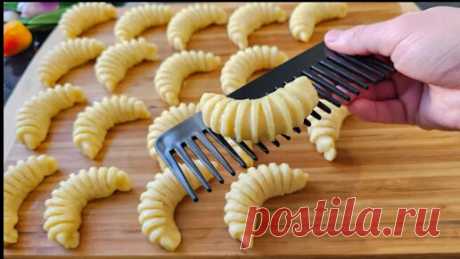 Если дома есть расческа можно удивить самого себя! Мало кто знает этот способ приготовления! печенье | Чайхана Восток | Дзен