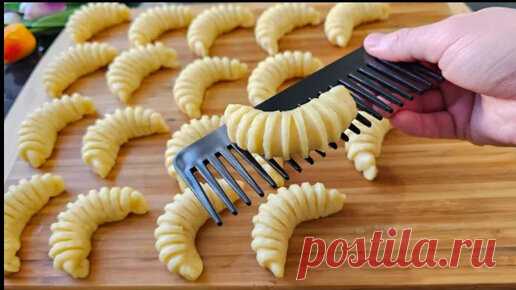Если дома есть расческа можно удивить самого себя! Мало кто знает этот способ приготовления! печенье | Чайхана Восток | Дзен