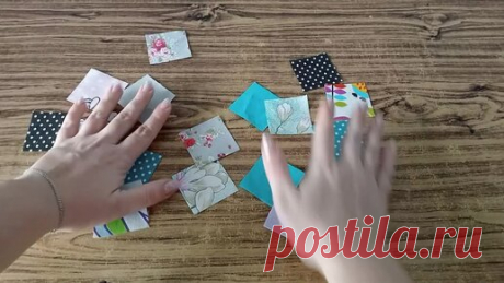 Секрет идеальных уголков на мелких лоскутах. Лоскутное шитье для начинающих | Шьем с Таней | Дзен