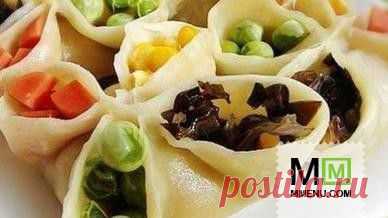 Пельмени с овощами на пару - кулинарный рецепт. Миллион Меню