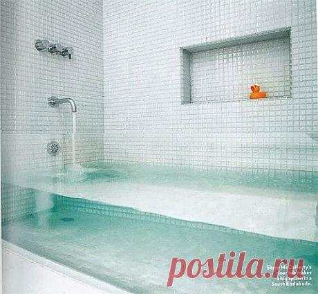 Прозрачная ванна
