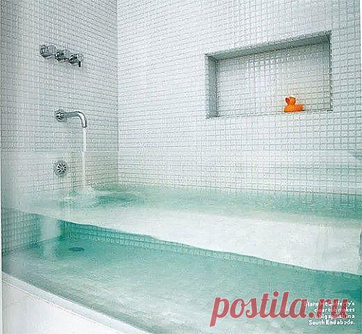 Прозрачная ванна