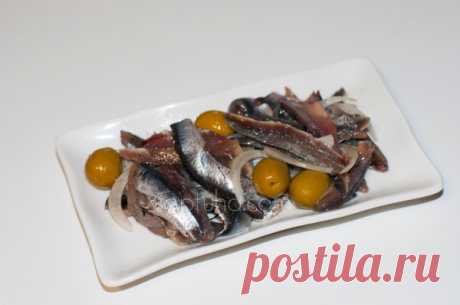 Салат закусочный из хамсы (Хамская закуска) » Топтуха: Авторские рецепты