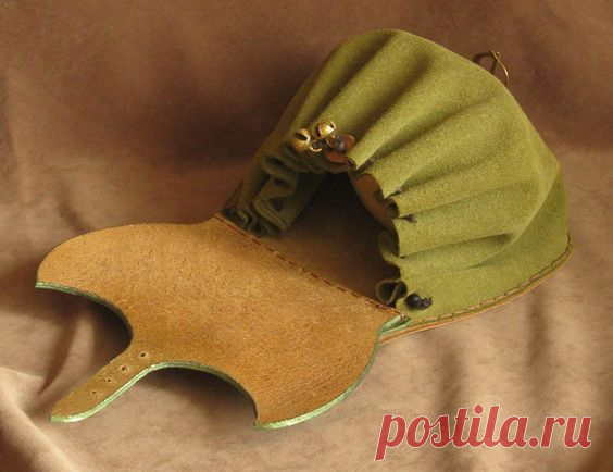 (189) Medieval leather pouch | sca