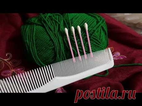 Wow Amazing idea Beautiful Embroidery Amazing Trick New idea Hand Embroidery