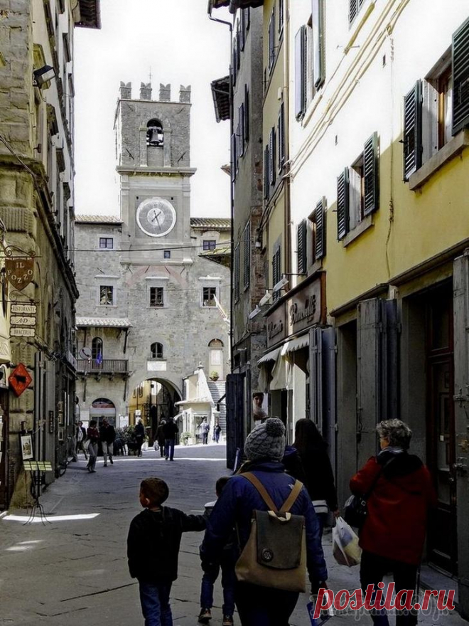 Италия. Тоскана. Cortona