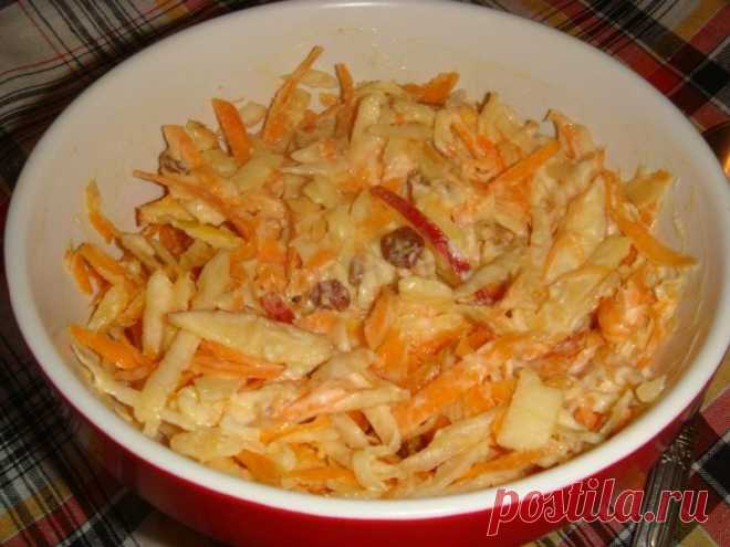 Салат с морковью сельдереем и изюмом рецепт с фото пошагово - 1000.menu