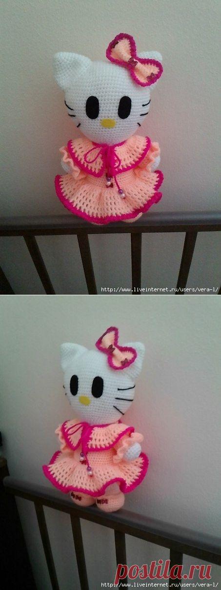 Мастер-класс Китти кошечка. Автор Акопова Нина