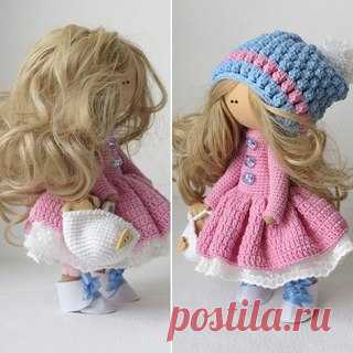 Шьем куколку. Выкройка.