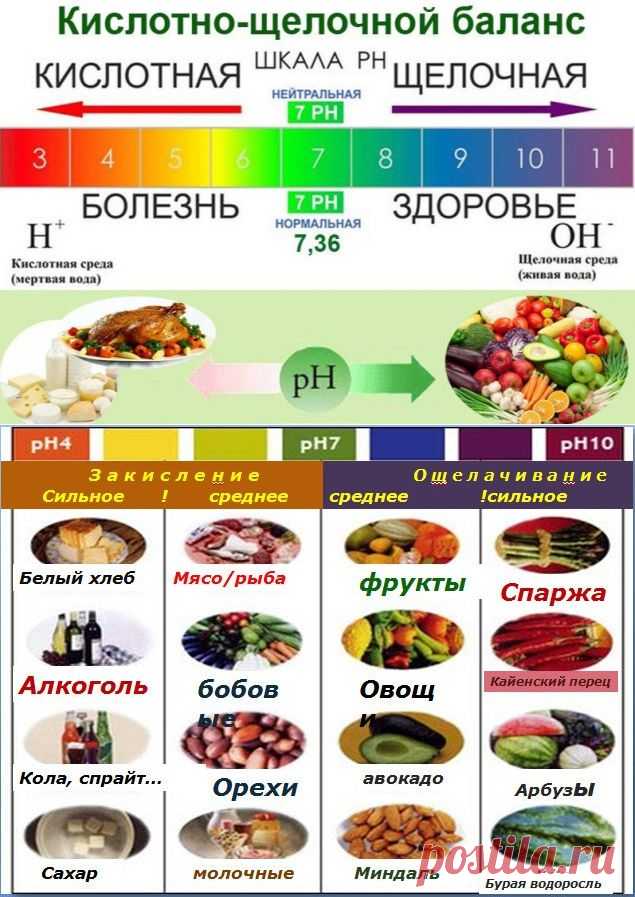 Кислотно- щелочной баланс организма – физическая основа здоровья человека!