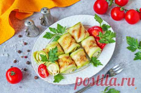 Рулетики кабачки сыр чеснок майонез рецепт с фото пошагово - 1000.menu