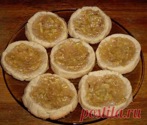Коричные печенюшки с банановой глазурью