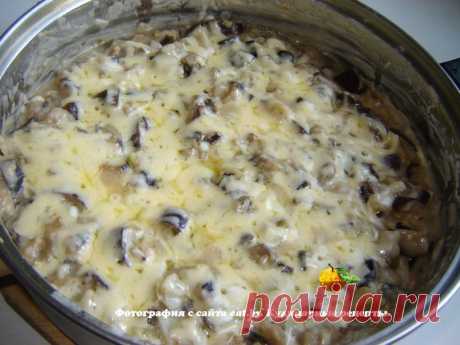 Ложный жульен из баклажан (по вкусу напоминает грибы!).