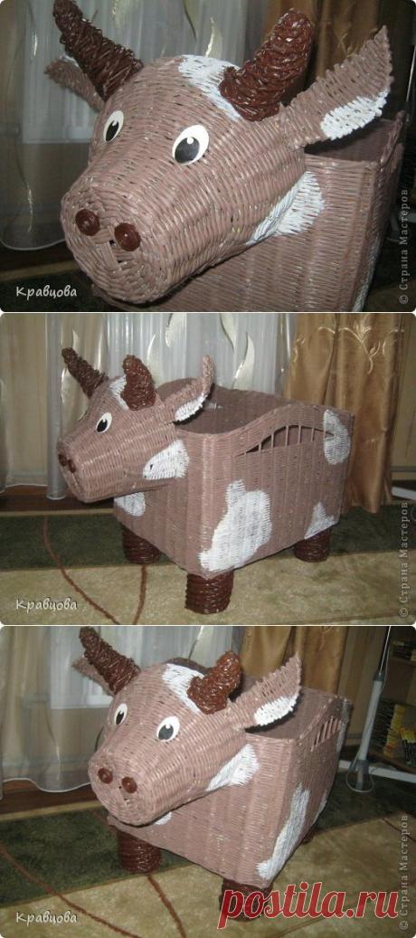 Коробка-коровка | Страна Мастеров