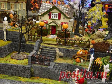 Диорамные интерьерные композиции на Хэллоуин - Planetalsad