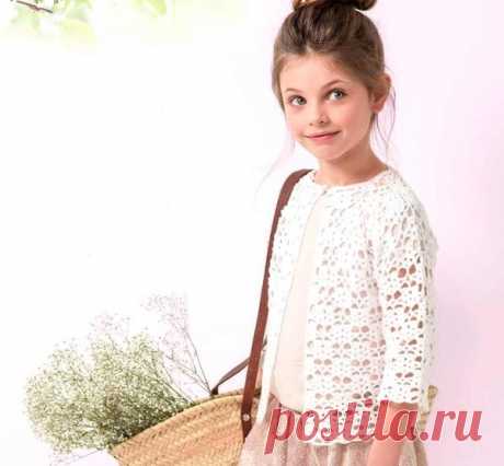 Кофточка для девочки | Клуб вязания и рукоделия | Яндекс Дзен