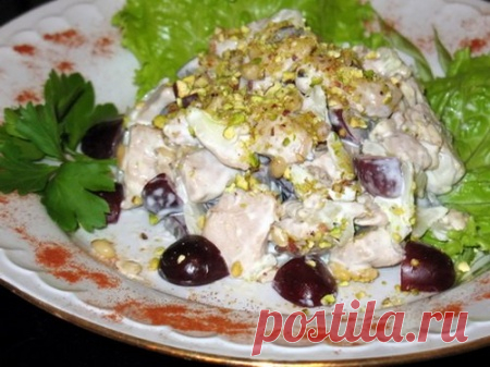 САЛАТ ИЗ КУРИЦЫ ПО-АЗЕРБАЙДЖАНСКИ