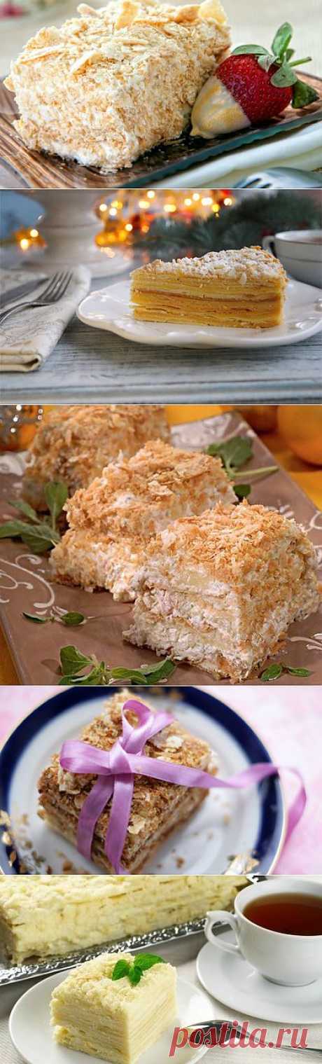 Торт Наполеон: лучшие рецепты приготовления.