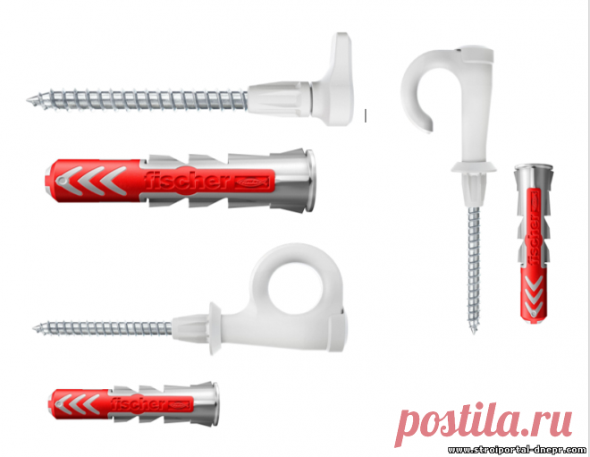 Дюбели с крюком EasyHook от fischer: лёгкое решение для тяжёлого монтажа - 14 Апреля 2021 - Прораб Днепропетровщины