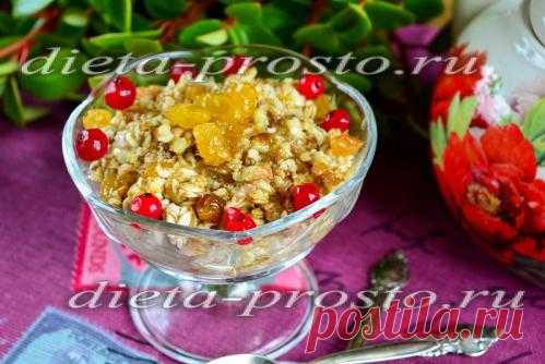 Салат красоты из овсяных хлопьев для похудения, отзывы