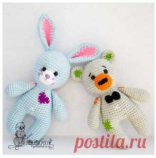 Вязаные игрушки 