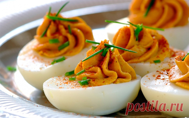 25 вариантов начинки для фаршированных яиц &#8212; Вкусные рецепты