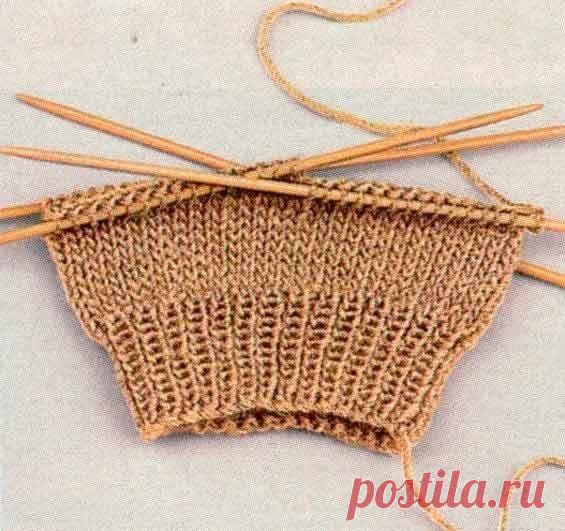 Азбука Вязания (Как Связать Носок)
Подробное описание вязания носков Носки обычно вяжут на пяти спицах. В зависимости от плотности и качества ниток на одну пару расходуется примерно от 70 до 150 г шерсти. [B]Расчет[/B] Приведу два примера, выберите самый удобный и понятный для себя. 1-Способ [I]Чтобы узнать, сколько петель нужно набрать на спицы в начале работы, следует снять две мерки: окружность ноги у косточки и по подъему (см. .1). Зная эти размеры, определяем среднюю ...