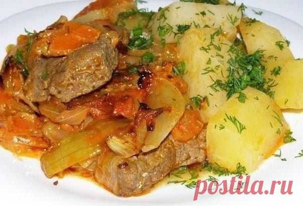 Новости
Жаркое по-домашнему

Ингредиенты:
-500 гр - мясо
-1 шт - лук репчатый
-1 шт - морковь
-1 шт - перец болгарский
-2 шт - помидоры
-картофель
