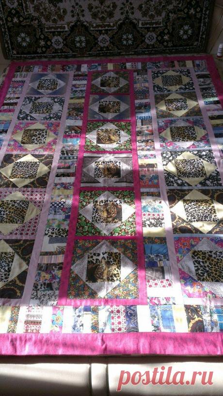 Летнее одеяло &quot;Тигры&quot; / Фотофорум / Burdastyle