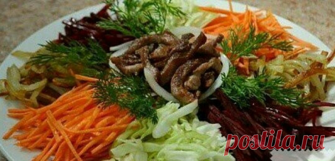 Один из самых сытных салатов - 