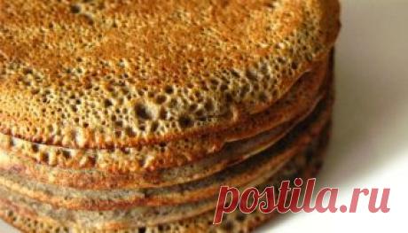 Необычные блинчики из гречневой муки