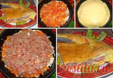 ЗАЛИВНОЙ ПИРОГ С КАПУСТОЙ И ФАРШЕМ ЗАЛИВНОЙ ПИРОГ С КАПУСТОЙ И ФАРШЕМ Ингредиенты Тесто: Яйцо — 3шт