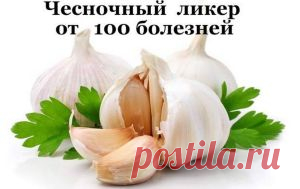 ЧЕСНОЧНЫЙ ЛИКЕР ОТ 100 БОЛЕЗНЕЙ