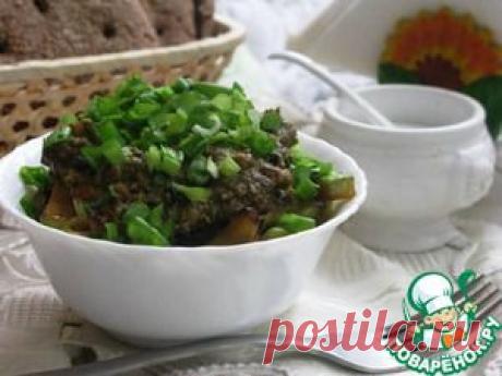 Кабачки в ореховом соусе - кулинарный рецепт