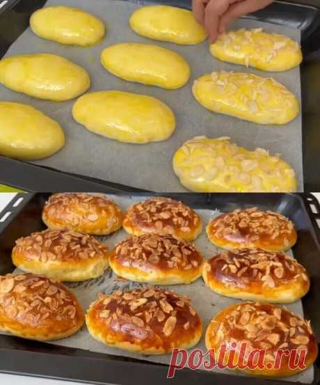 Если у вас есть 1 яйцо, мука и молоко, приготовьте этот вкусный и простой рецепт.

Ингредиенты:
80 мл теплой воды
80 мл теплого молока
1 столовая ложка сухих дрожжей
3 столовые ложки сахара
2 столовые ложки муки
Апельсиновая цедра,
60 мл апельсинового сока,
1 яичный белок,
60 г растопленного масла,
8 г ванильного сахара или ванилина.

400 г муки
1 чайная ложка соли
1 чайная ложка разрыхлителя
Шоколадная паста
1 яичный желток
Миндальные лепестки
Сахарная пудра

В миске смеш...