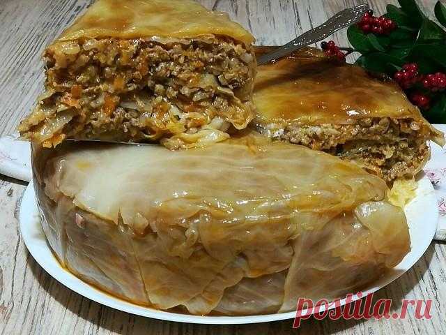 Капустный пирог без теста!