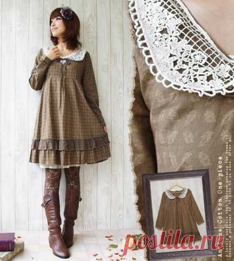 (17) such a cute dress (wish it was longer) romantic style | нравится