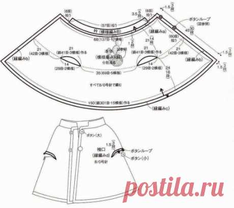 Вязание-крючок-Накидки и Пончо и Шали