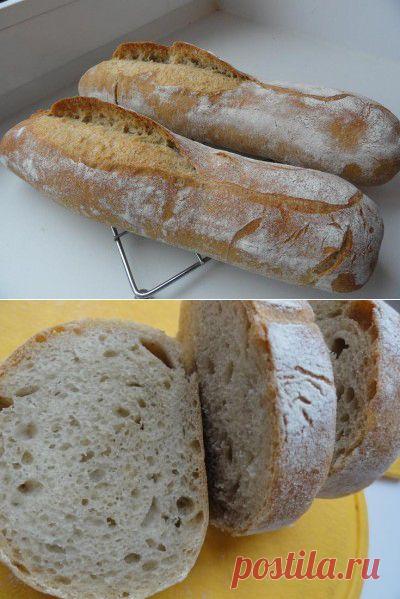 Батоны с гречневой мукой (Дубинки Ларри) : Хлеб, батоны, багеты, чиабатта