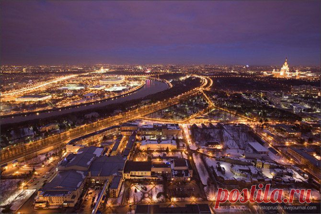 Завораживающие панорамы Москвы / Туристический спутник