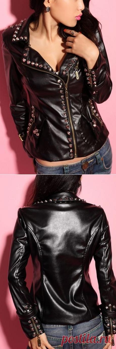 Куртка с шипами / Курточные переделки / ВТОРАЯ УЛИЦА