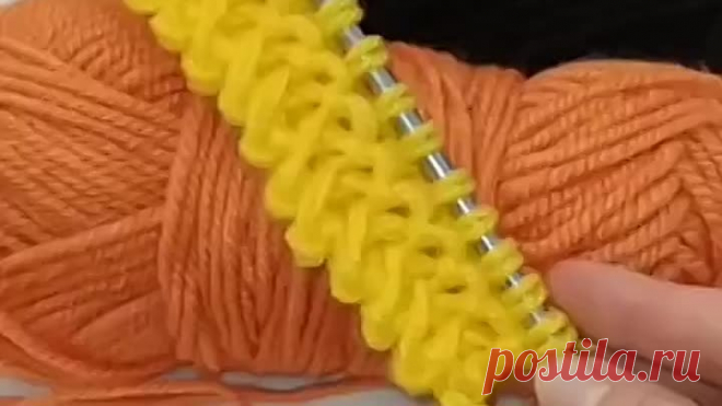 Вяжем красивый край восьмёрки