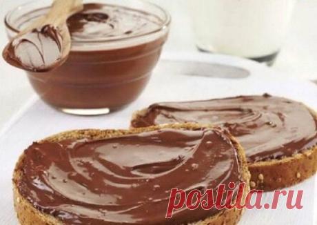 Домашняя «Нутелла» за несколько мгновений. Я даже не представляла, что нутеллу можно приготовить так просто.