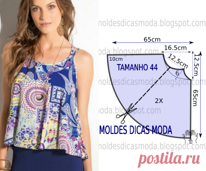 BLUSA GODÉ ESTAMPADA