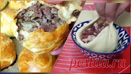 Даже остыть не успеет! Вкусные Мясные Пирожочки Съедается мгновенно