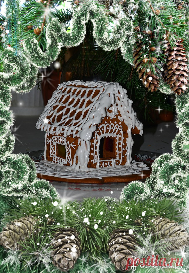 Вот и наш Рождественский домик.: Группа РУКОДЕЛЬНИЦА