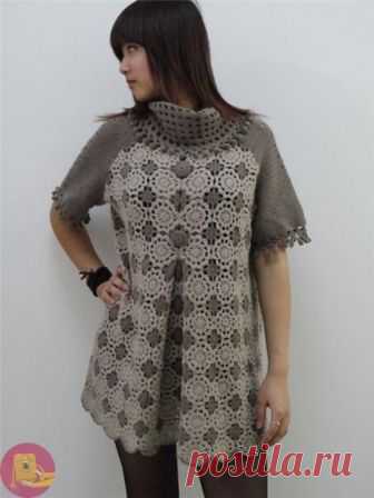 Очень красивая туника — Сделай сам, идеи для творчества - DIY Ideas